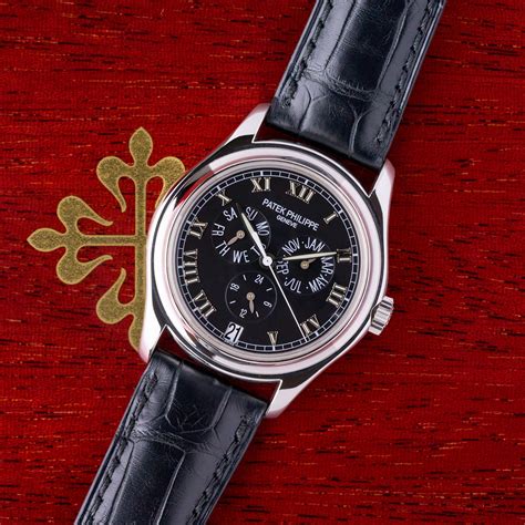 patek philippe platinum annual calendar|Patek Philippe 5035p annual calendar.